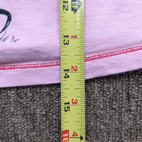 Mutts Organic Imagine Love Spaghetti Strap Top Women's Medium Pink Cotton - Picture 8 of 8